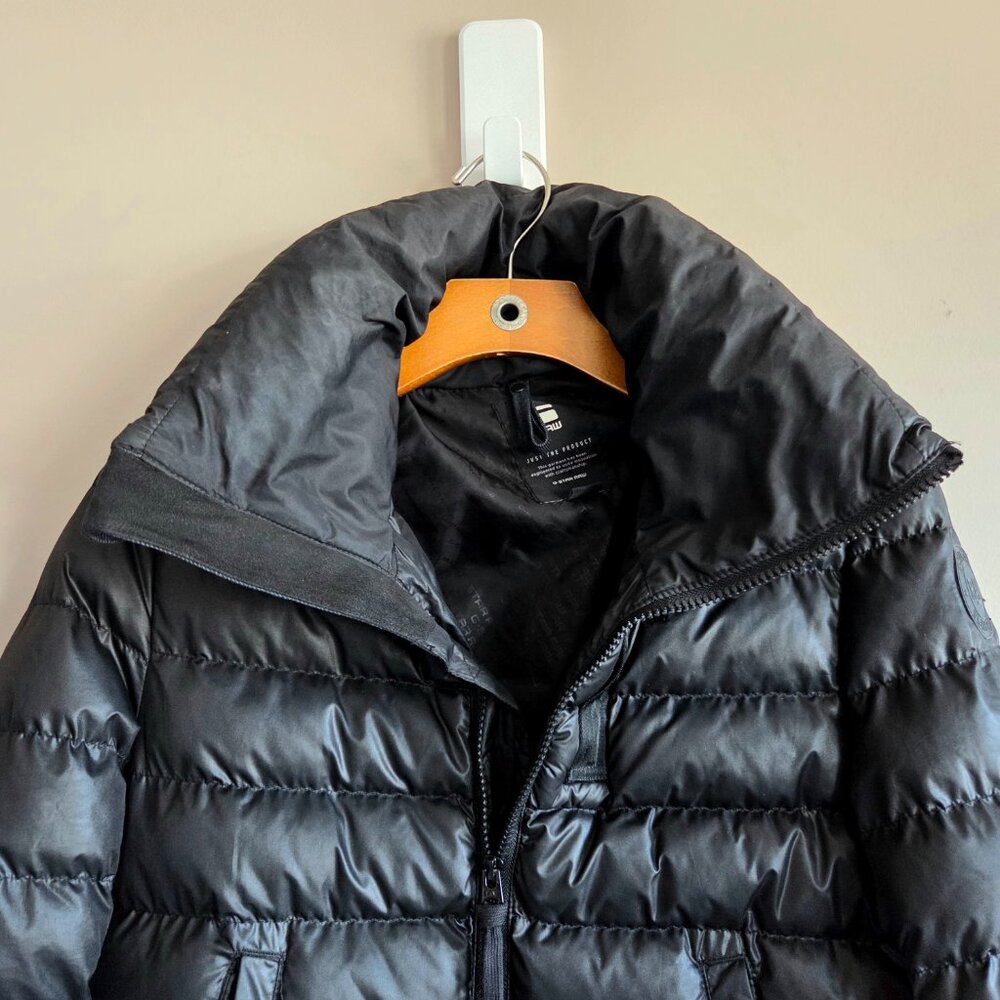 G-star Raw black puffer jacket. Whistler Slim Bomber Women. AS IS. - Picture 3 of 12